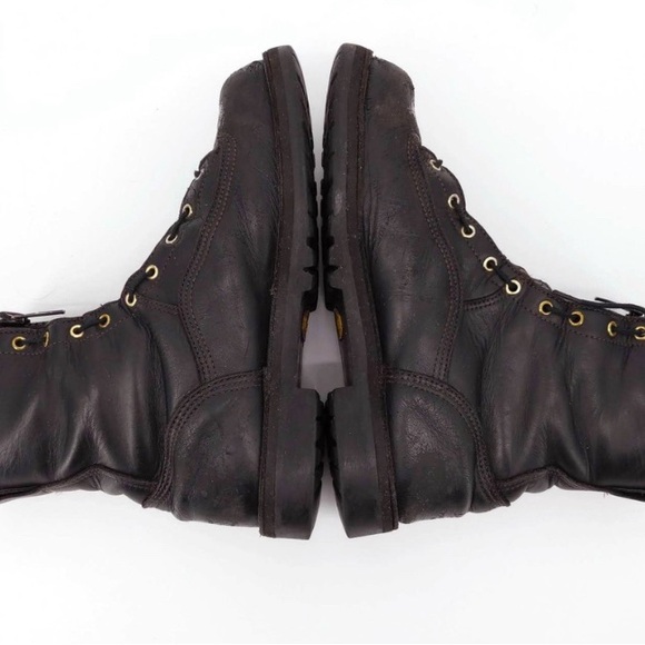 Danner Gore-Tex Rain Forest Hunting Leather Boots Combat Vintage Mens US 10.5 EE - Picture 7 of 9